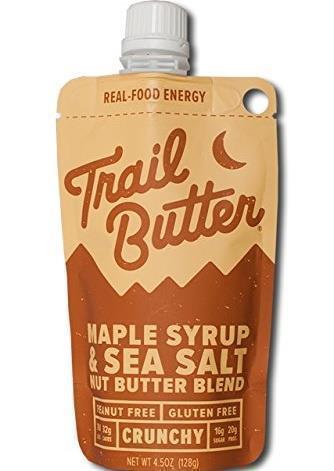 Trail Butter Resealable Pouch - 128g - maple syrup & sea salt 1