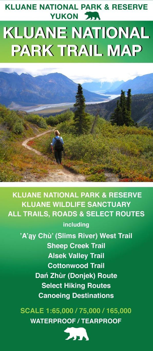 Kluane National Park Trail Map - not applicable 1