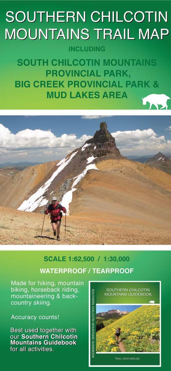 Southern Chilcotin Mountains Trail Map -  Third Edition - Not Applicable 1