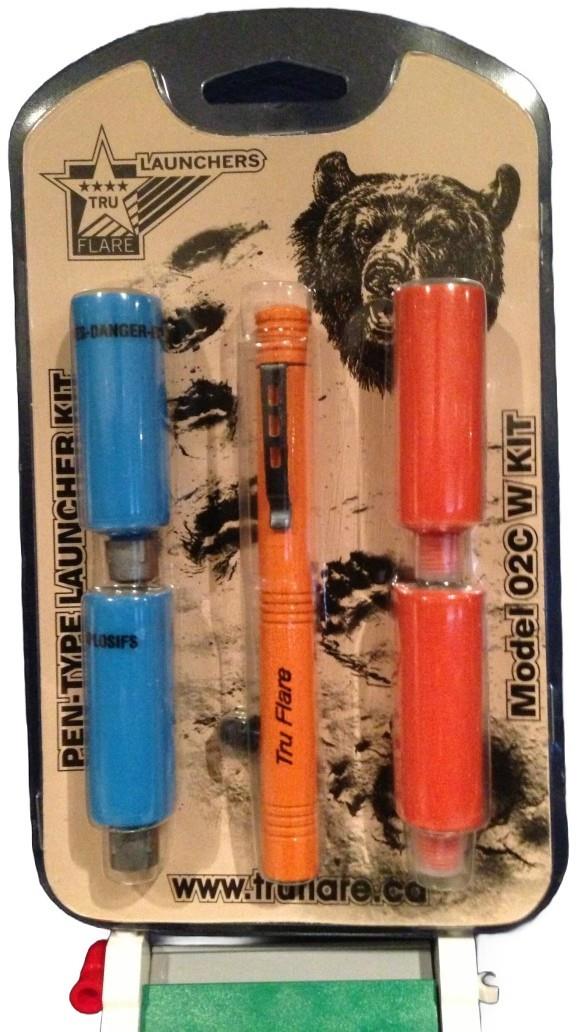 Kit 02CW - Pen Launcher, 2 Whistles, 2 Bear Bangers - not applicable 1