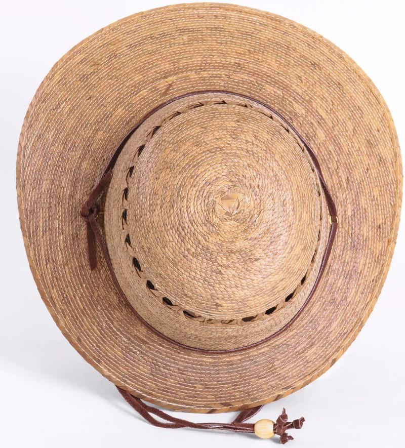Laurel Lattice Sun Hat - straw 1