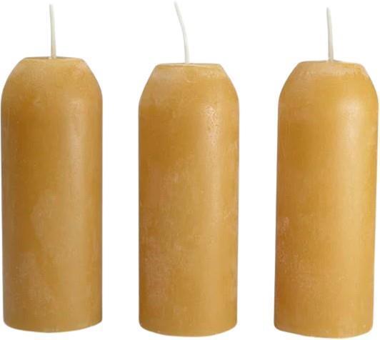 12-Hour Beeswax Candles - 3-Pack - not applicable 1