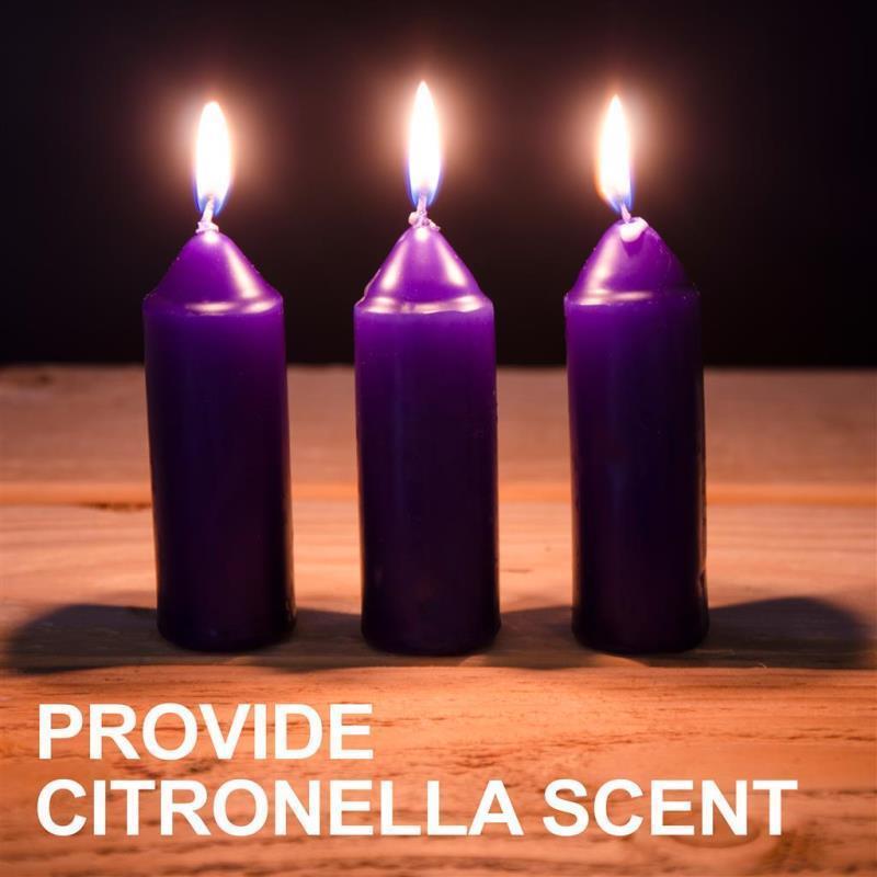 9-Hour Citronella Candles - 3 Pack - Not Applicable 2