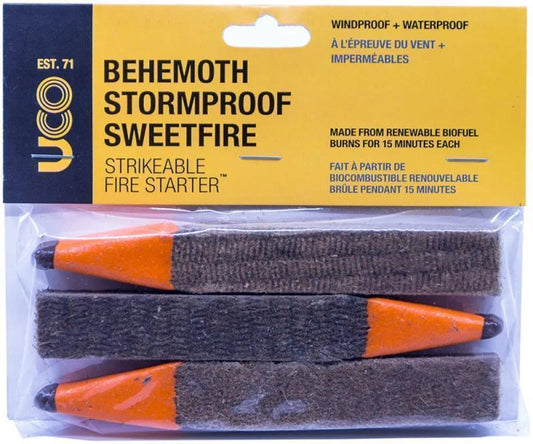 Behemoth Stormproof Sweetfire Strikable Fire Starter 3-Pack - Not Applicable 1