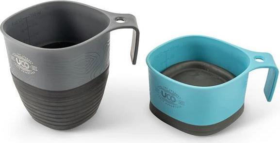 Collapsible Camp Cup - 2-Pack - blue / venture 1
