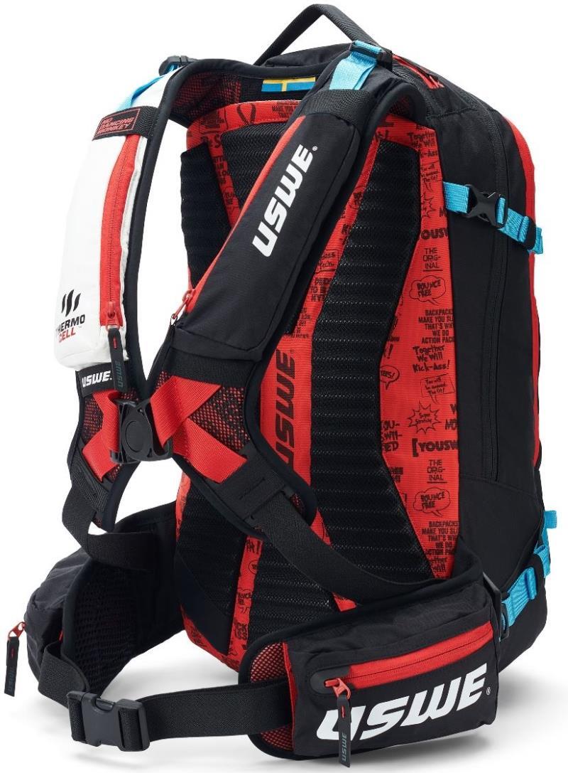 POW 25L - black / red 1