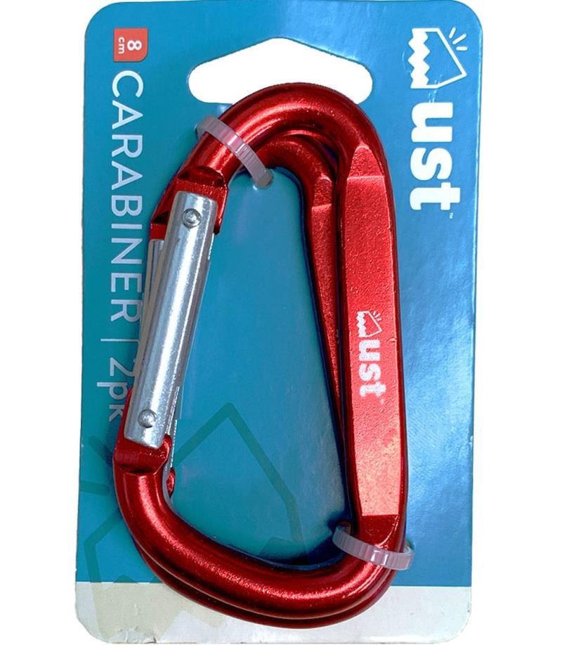 Carabiner 8cm - 2 Pack - not applicable 1