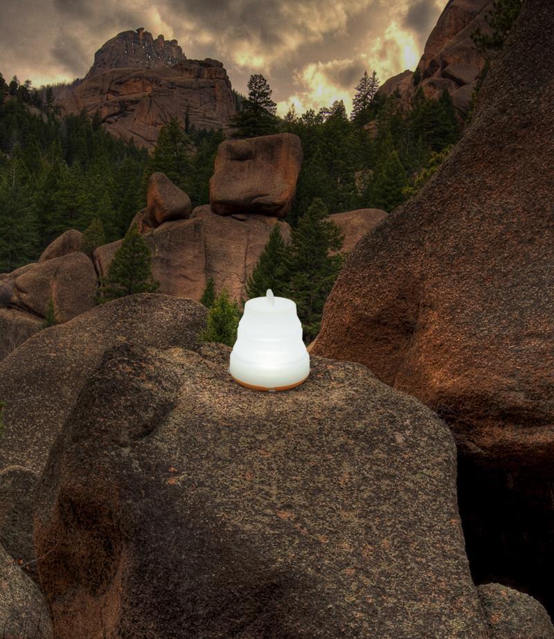 Spright Solar USB LED Lantern - 120-Lumens - not applicable 1