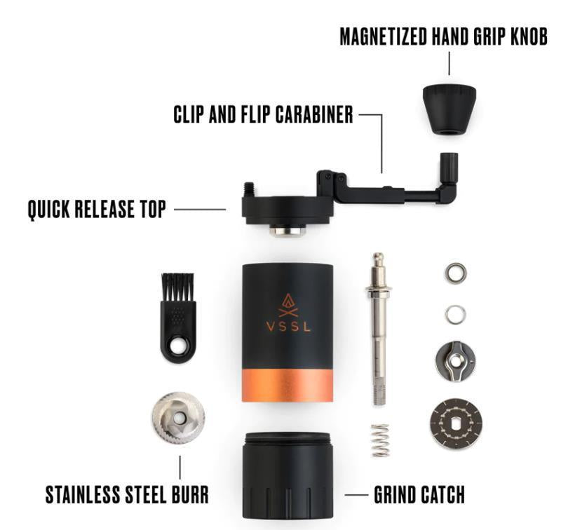 Java G25 Grinder - Carbon / Copper 4