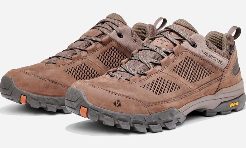 Talus AT Low UltraDry, Wide - Mens - Brown Olive / Glazed Ginger 3
