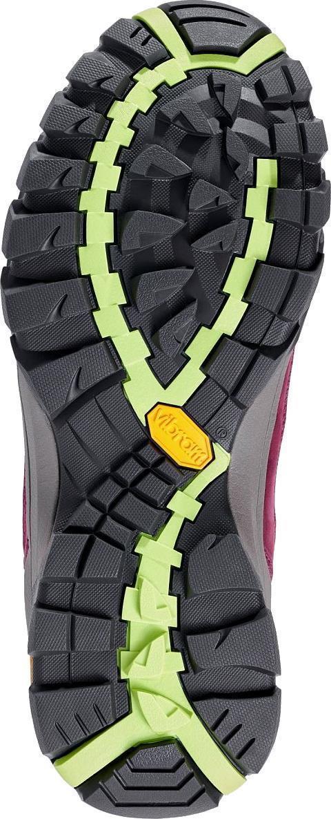 Talus AT Mid UltraDry, Medium - Womens - Rum Raisin / Green Glow 7