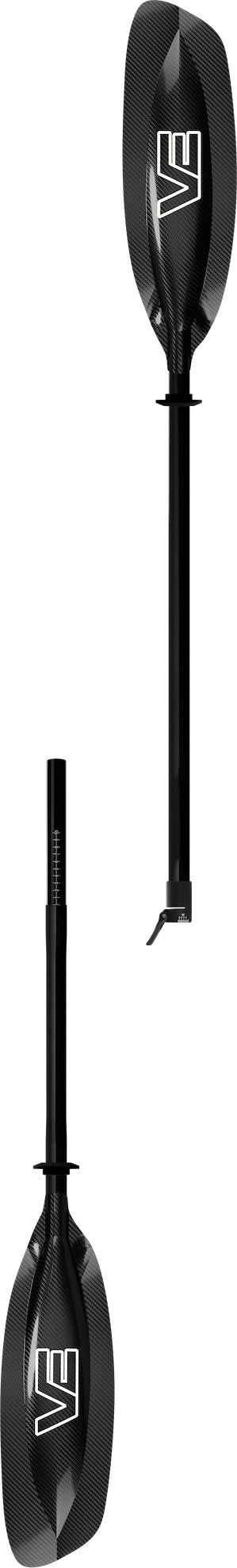 VE Carbon Vanda Glass Shaft 2pc - black 1