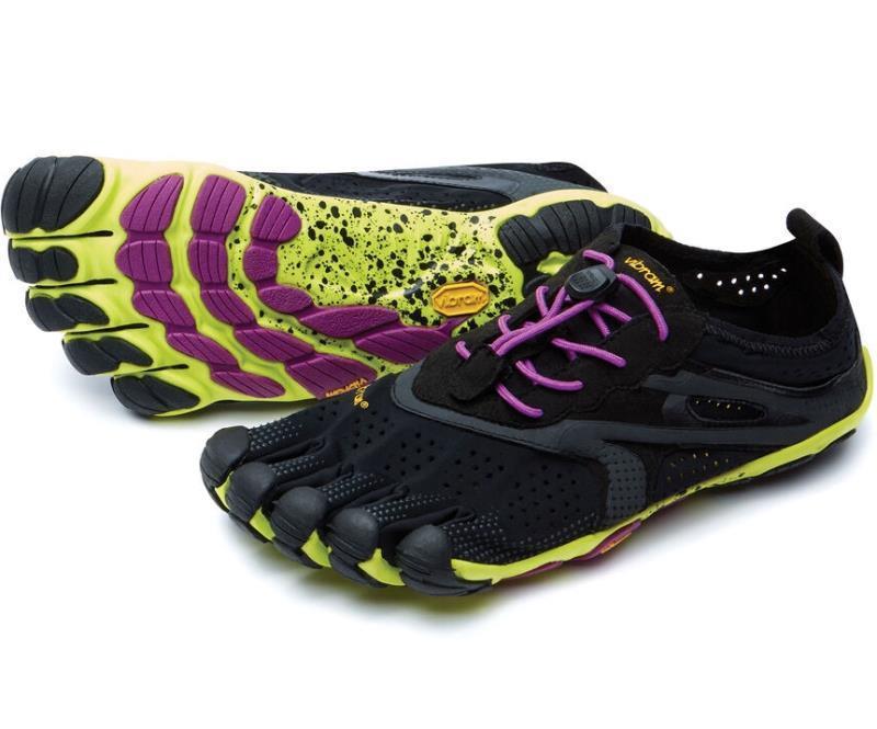 V-Run - Black / Yellow / Purple - Womens - Not Applicable 1