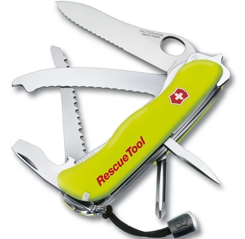 Rescue Tool w/ Pouch - Phosphorescent Yellow 1