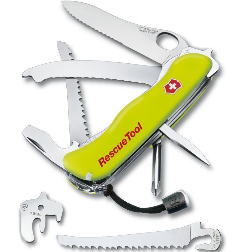 Rescue Tool w/ Pouch - Phosphorescent Yellow 2