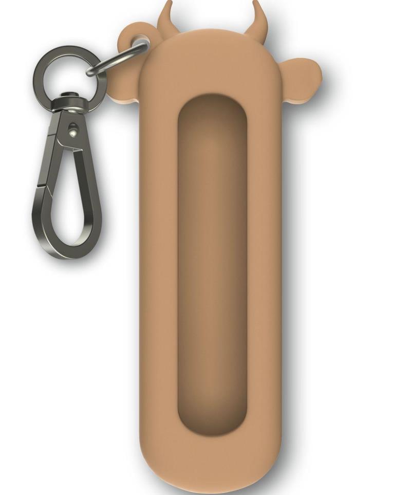 Silicone Case - Cow - Wet Sand Brown 1