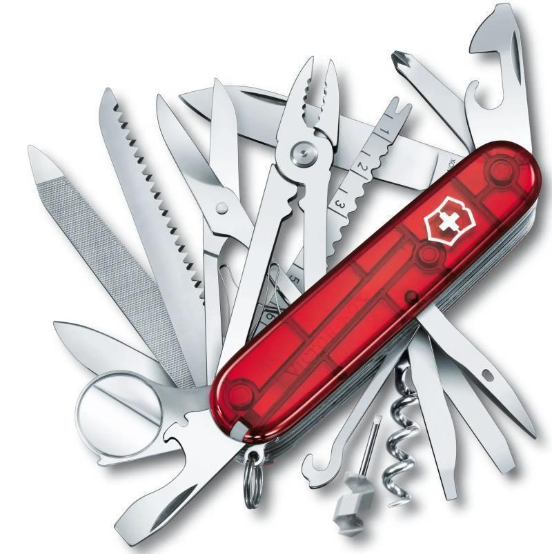 Swiss Champ - Red Transparent 1