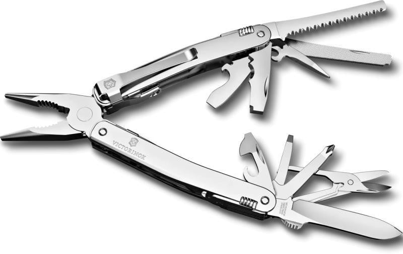 Swiss Tool Spirit MX w/ Nylon Pouch - silver 1