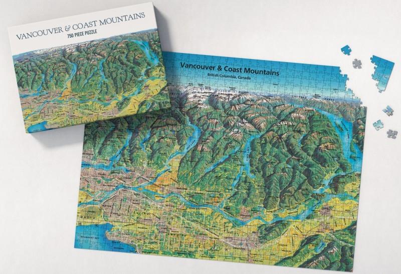 Vancouver & Coast Mountains 750 Piece Puzzle - not applicable 1