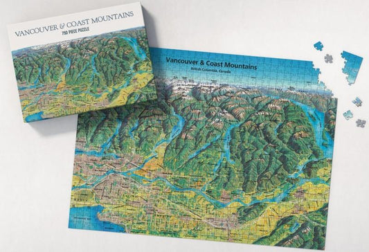 Vancouver & Coast Mountains 750 Piece Puzzle - not applicable 1