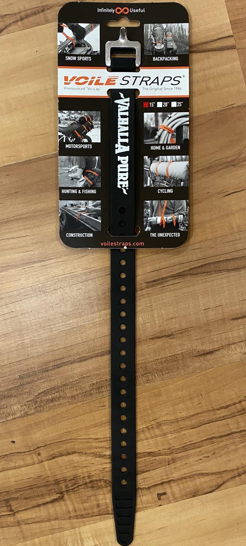 15" Ski Strap - VPO Logo - Black 2