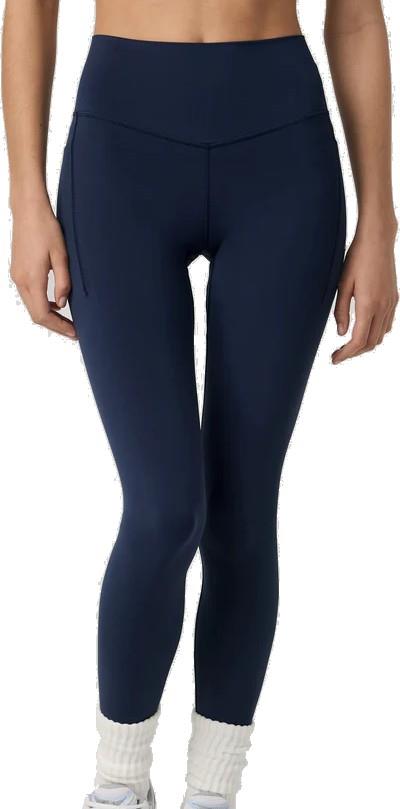 AllTheForm Pocket Leggings - Womens - blue coast 1