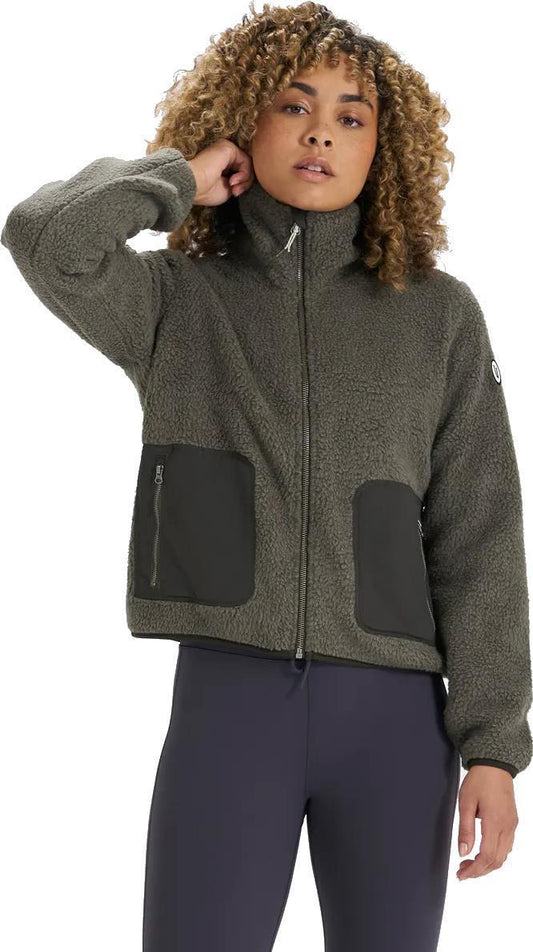 Alpine Sherpa Jacket - Womens - oregano 1