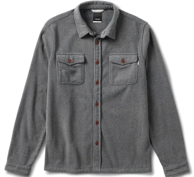 Aspen Shirt Jacket - Mens - heather grey 1