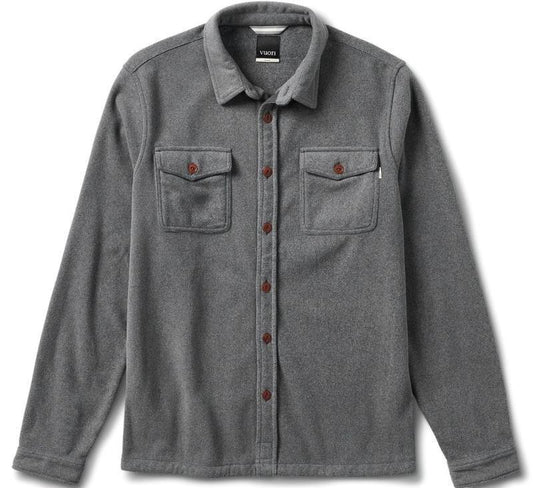 Aspen Shirt Jacket - Mens - heather grey 1