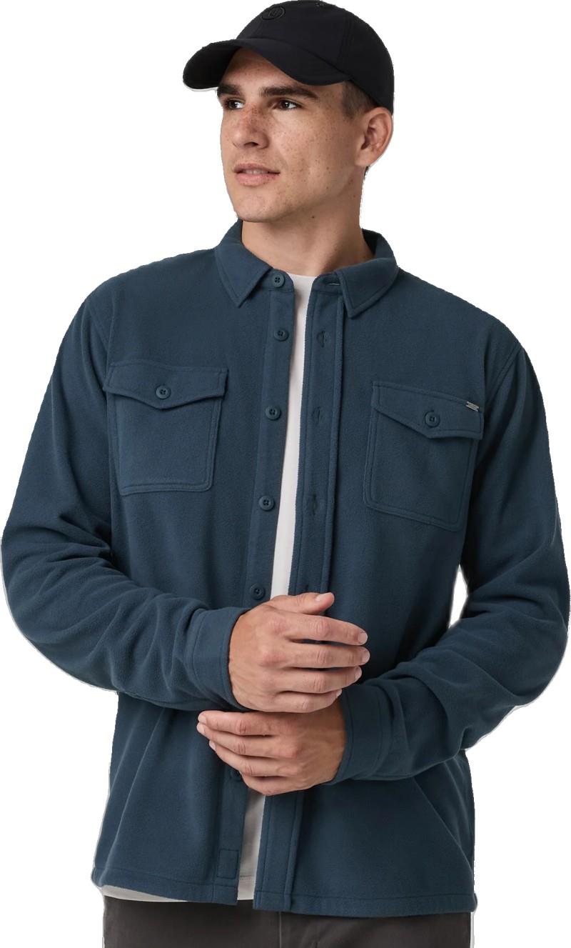 Aspen Shirt Jacket - Mens - ocean blue 1