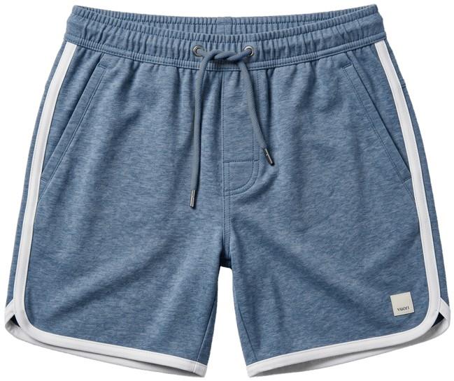 Banks OG Unlined Shorts, 7" Inseam - Mens - blue shore linen text / salt 1