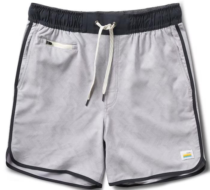 Banks Shorts, 5" Inseam - Mens - platinum herringbone 1