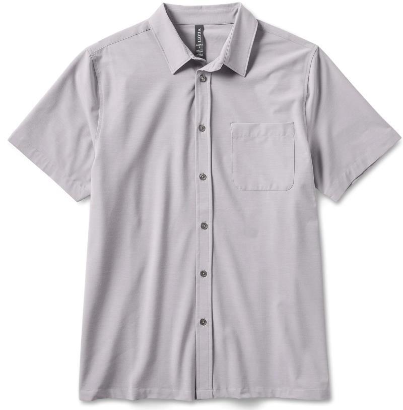 Bridge SS Button Down - Mens - Fog 1
