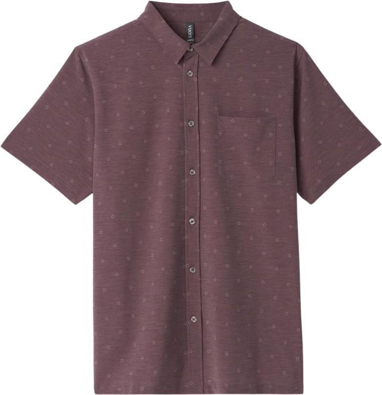 Bridge SS Button Down - Mens - Hazel Dot 1