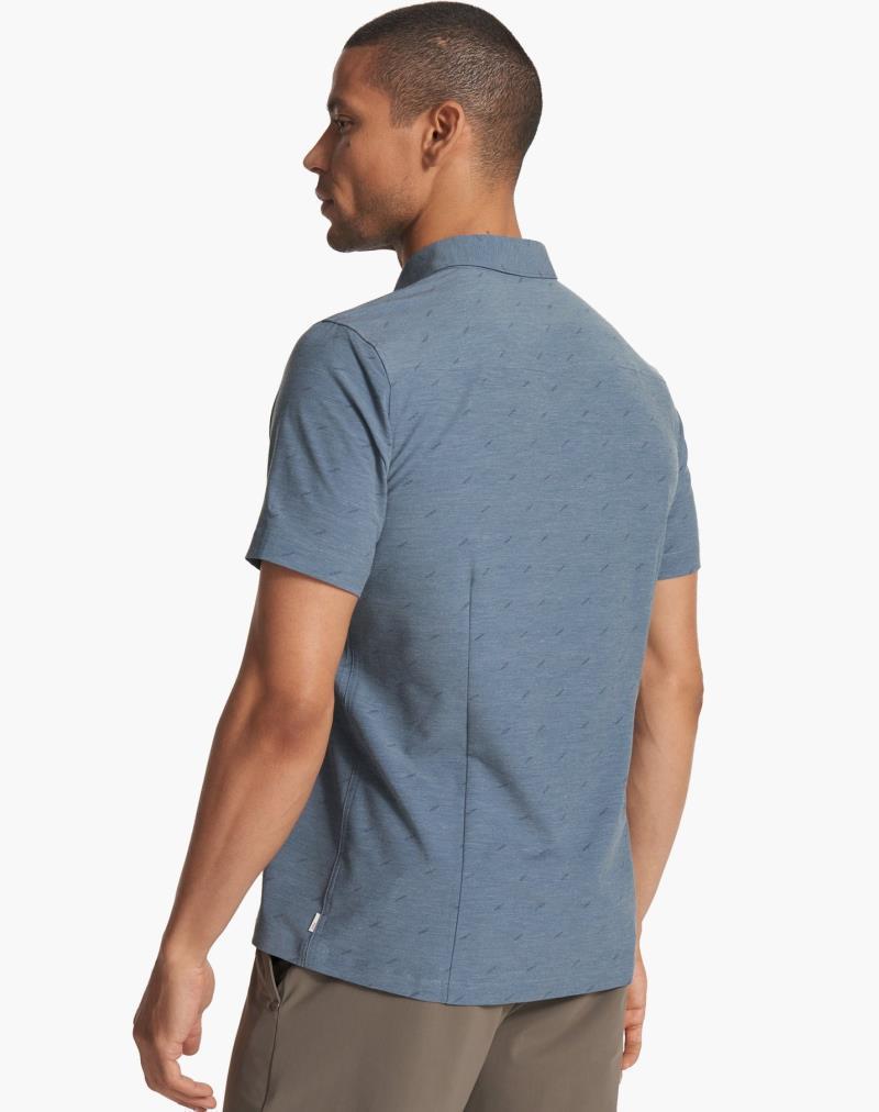 Bridge SS Button Down - Mens - Lake Daggers 3