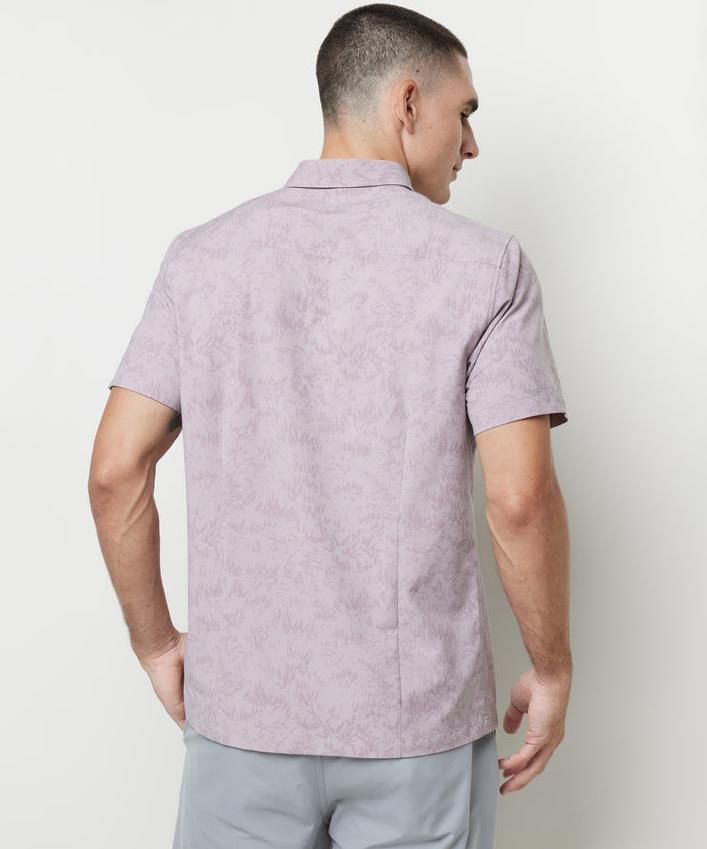 Bridge SS Button Down - Mens - Umber Zion 3