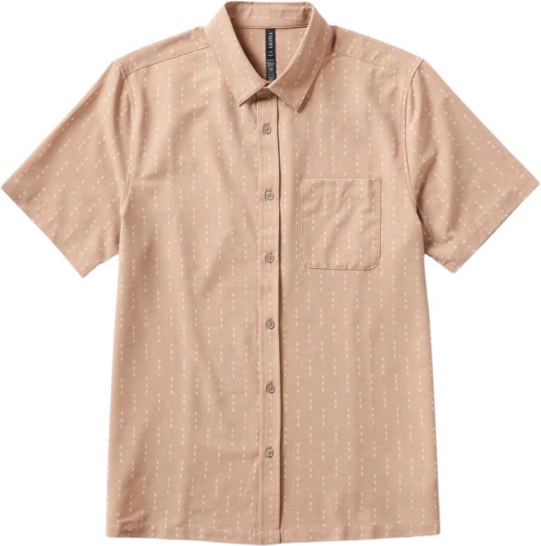 Bridge SS Button Down - Mens - Wheat Arrows 1