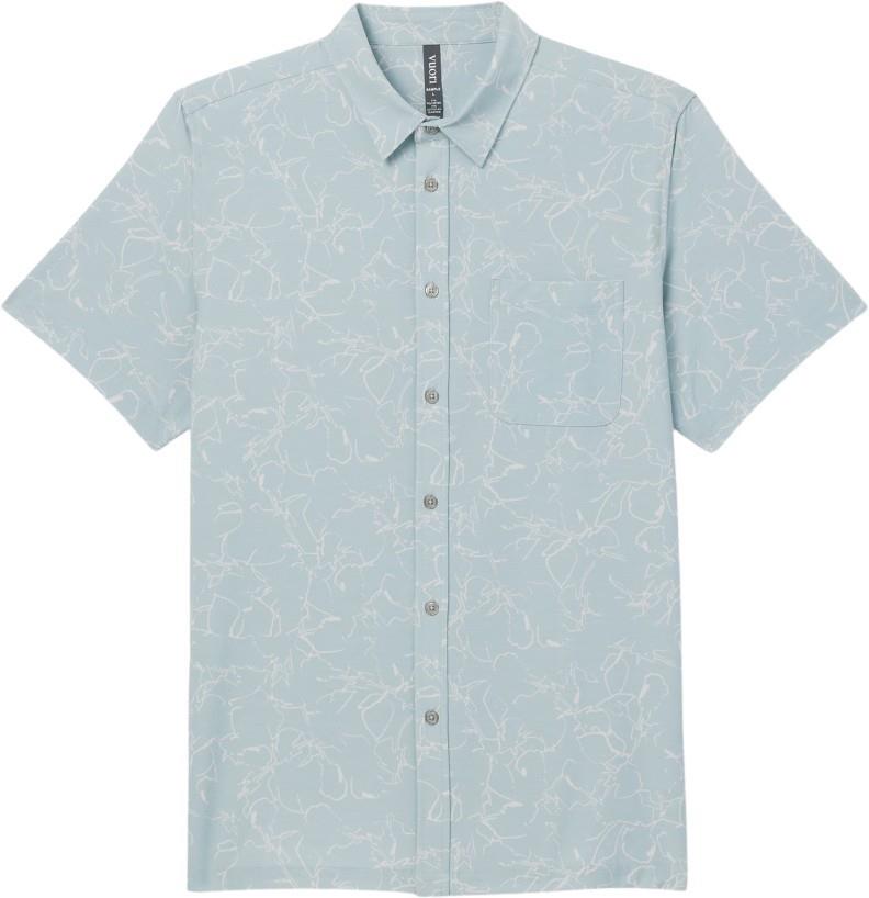 Bridge SS Button Down - Mens - chalk blue drawn 1
