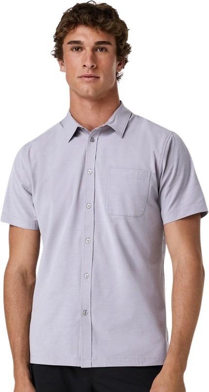 Bridge SS Button Down - Mens - cinder 1