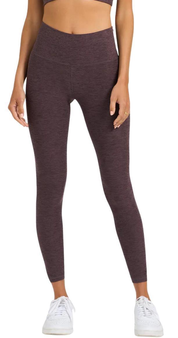 Clean Elevation Leggings - Womens - Smoked Plum Heather 1