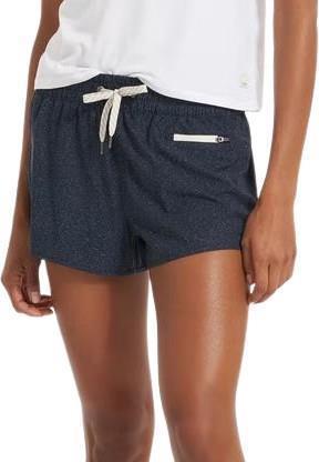 Clementine Shorts 2.0 - Womens - azure dashed lines 1