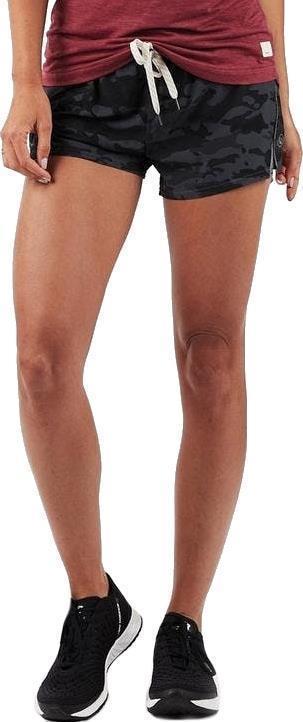 Clementine Shorts - Womens - black watercolor camo 1