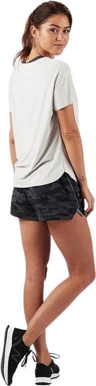 Clementine Shorts - Womens - black watercolor camo 1