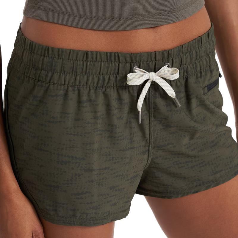 Clementine Shorts - Womens - oregano slub 1
