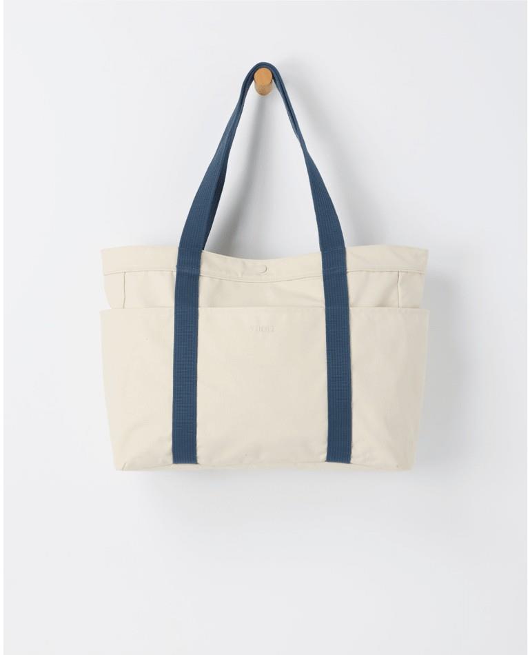 Cove Canvas Tote - bone 1