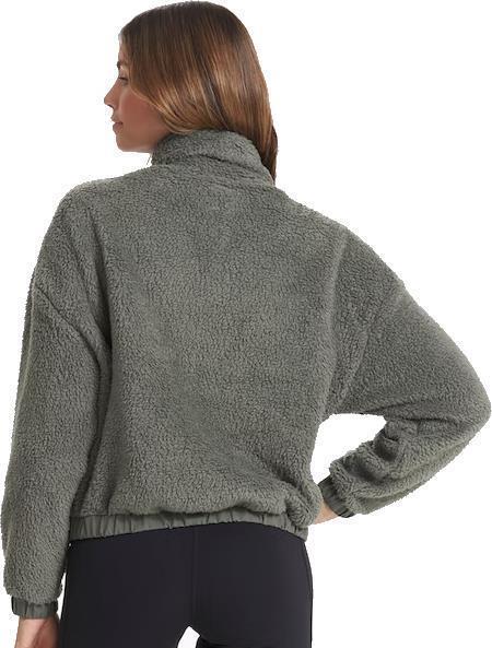 Cozy Sherpa Jacket - Womens - Dusty Pine 2