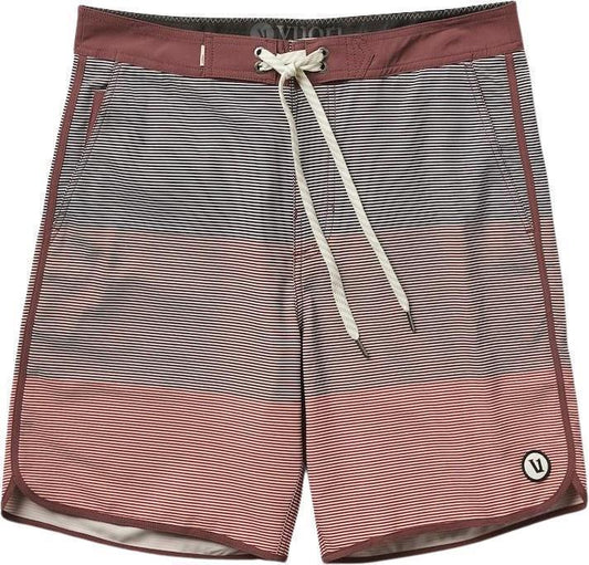 Cruise Boardshorts - Mens - Chestnut Wave Stripe 1