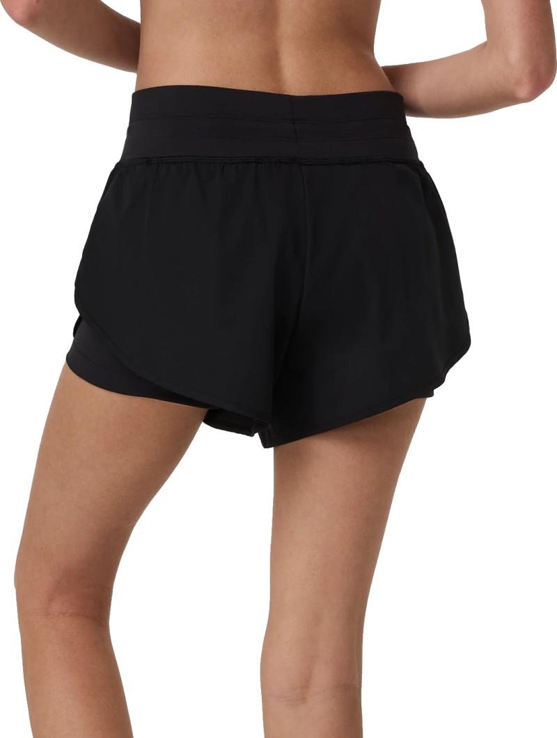 Daily Speed Shorts, 2.5" Inseam - Womens - black 1