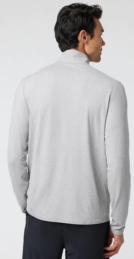 Ease Performance 1/2 Zip 2.0 - Mens - Light Heather Grey 3