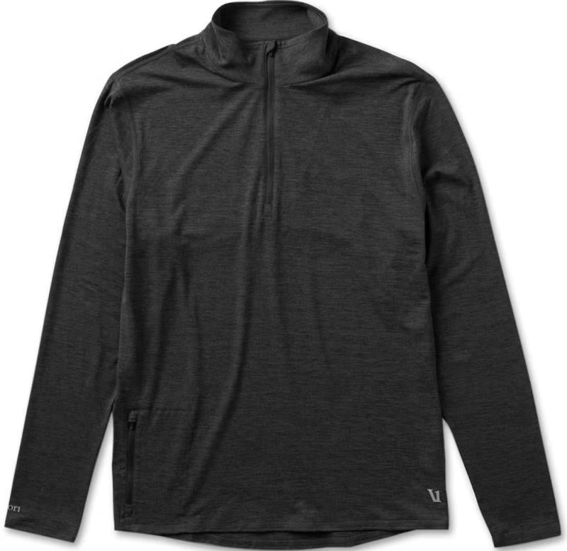 Ease Performance 1/2 Zip - Mens - Charcoal Heather 1